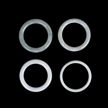 	Group of Four Jadeite Bangles, 20th Century by  Chinese Art