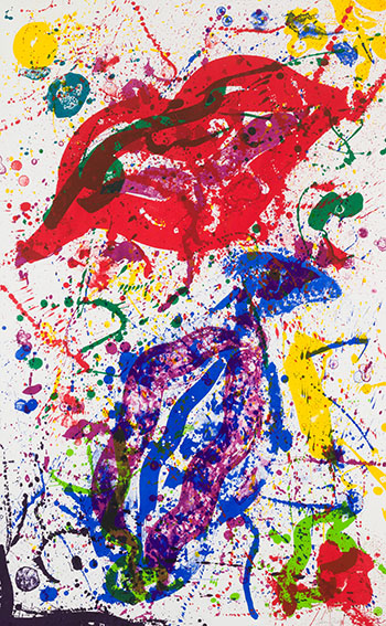 Untitled (Lembark 278; SF-329) by Sam Francis
