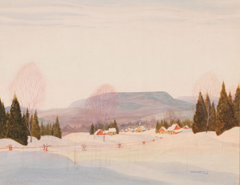 Winter Scene par Graham Noble Norwell