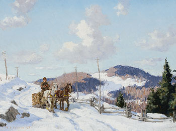 The Top of the Hill by Frederick Simpson Coburn