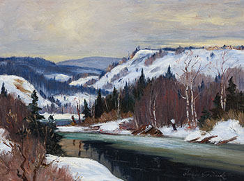 Late Afternoon, Laurentians by Thomas Hilton Garside