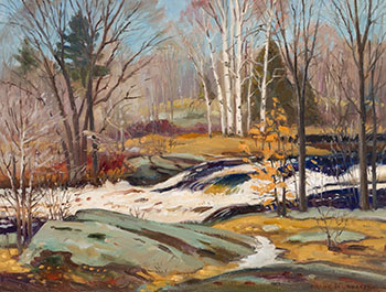 Early Spring, Skootamatta River by Frank Shirley Panabaker