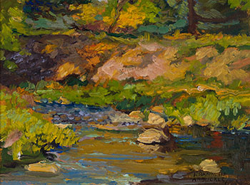 A Quiet Summer Stream by George Franklin Arbuckle