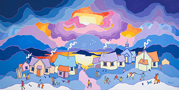Spring Snow by Ted Harrison