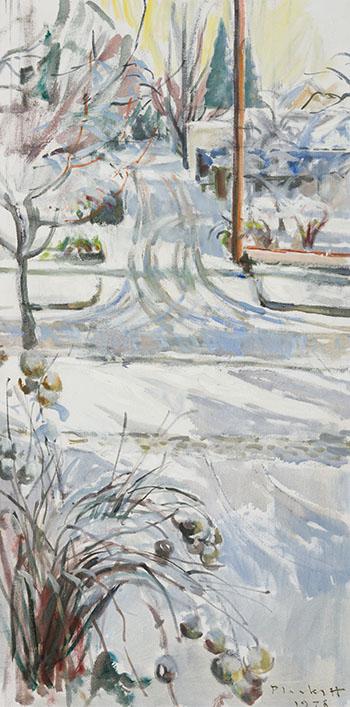 Winter Road by Joseph Francis (Joe) Plaskett