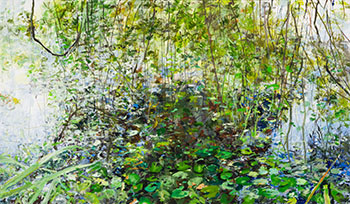 Reflections, VanDusen Garden by Gordon Appelbe Smith