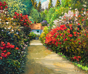 Country Garden by Ron Hedrick