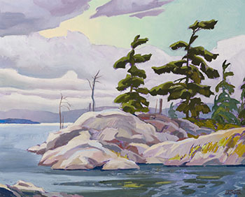 Georgian Bay Shore by Joachim George Gauthier
