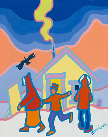 The Cabin by Ted Harrison