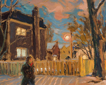 The Yellow Fence, Montreal by Antoine Bittar