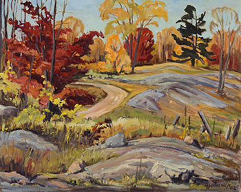 Autumn Landscape by Dr. Maurice Hall Haycock