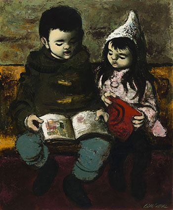 In The Library by William Arthur Winter