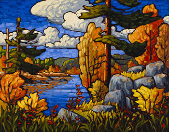 Autumn, Algonquin by Rod Charlesworth