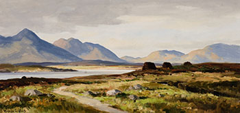 Galway Landscape by Maurice Canning Wilks