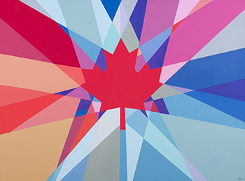 Leaf Radiant by Charles Pachter