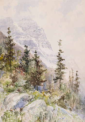 Mount Stephen by Frederic Marlett Bell-Smith