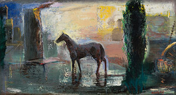 Study: Horse & Landscape by Tom Hopkins