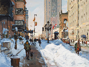 Montréal, Rue Sherbrooke Ouest by Serge Brunoni