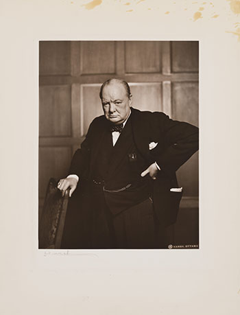 Winston Churchill by Yousuf Karsh