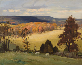 Autumn Landscape by Frank Shirley Panabaker