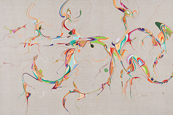 Canuck Gift Horse par Alex Simeon Janvier