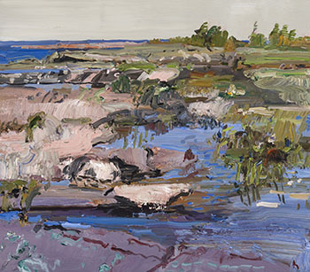 Pond, Magnetewan Ledges par John Hartman