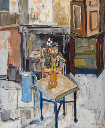 Studio in Somerset by Molly Joan Lamb Bobak