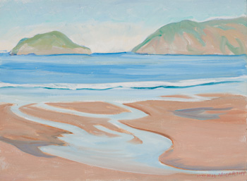 Low Tide at El Point par Doris Jean McCarthy