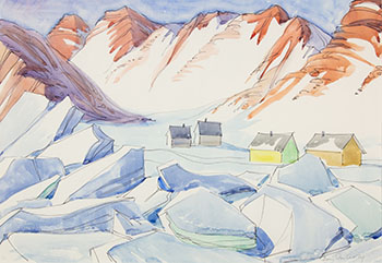 Grise Fiord, Arctic par Doris Jean McCarthy