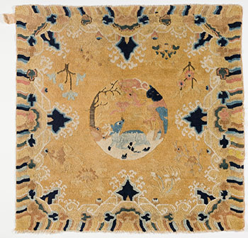 A Chinese Ningxia Seat Cover, 19th/20th Century by  Chinese Art