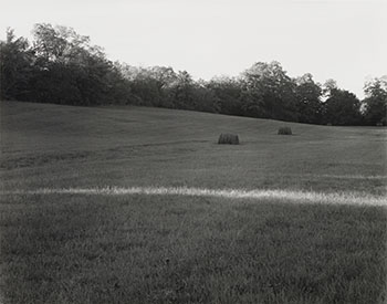 Two Photographs - Meadow, Last Sun and Prairie, Lincoln County, Minnesota par John Szarkowski