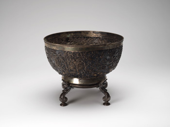 A Chinese Export Silver Bowl, Mark of Luen Wo, Circa 1865 by  Chinese Art