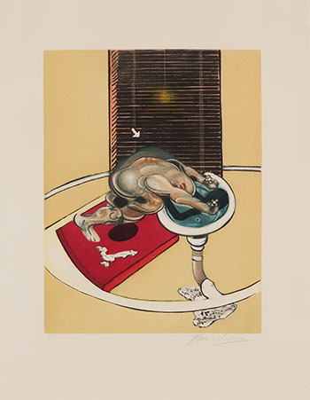 Figure at a Washbasin by Francis Bacon