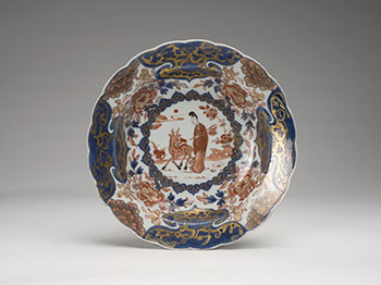 A Chinese Export Imari 'Magu and Deer' Bowl, Early 18th Century par  Chinese Art