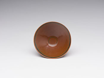 A Chinese Ding-Type Russet Glazed Tea Bowl by  Chinese Art