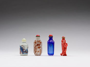 A Group of Chinese Snuff Bottles, 19th Century by  Chinese Art