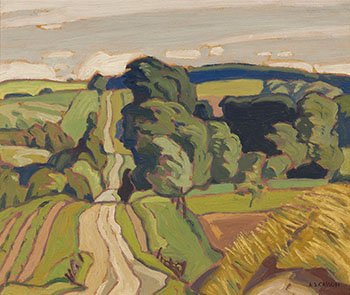 Road Near Uxbridge par Alfred Joseph (A.J.) Casson