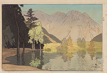 Mount Hodaka (Hodakayama) par Hiroshi Yoshida