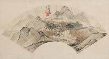 The Lingyin Temple by Zhang Yin