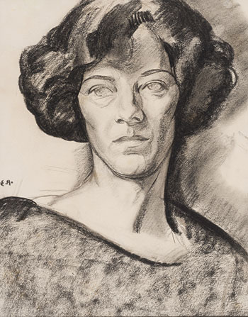 A Portrait Study by Edwin Headley Holgate