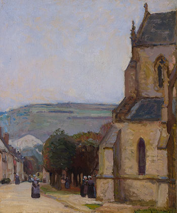 Les Andélys, Église St-Sauveur by Clarence Alphonse Gagnon