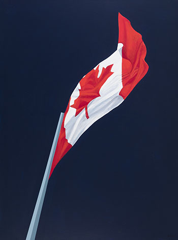 The Painted Flag by Charles Pachter