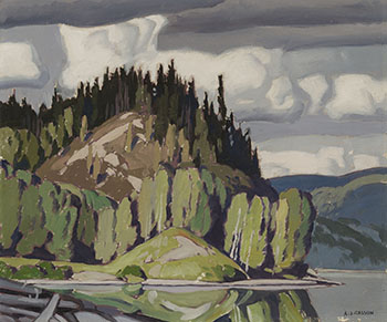 Headland - Lake of Two Rivers by Alfred Joseph (A.J.) Casson