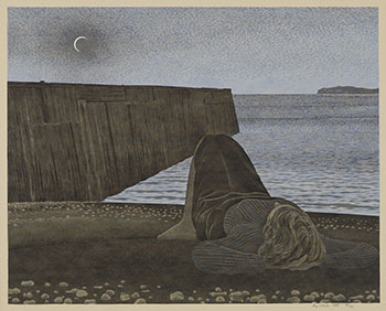 New Moon by Alexander Colville