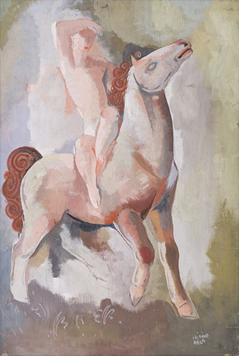 Lady Godiva on a Horse by Bela Kadar