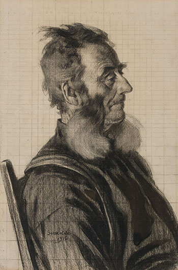 Portrait of Jean-Baptiste Cholette par Marc-Aurèle de Foy Suzor-Coté