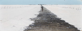 Winter Path par William Kurelek