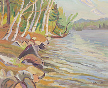 Shore of Bennett Lake, Ontario par Ralph Wallace Burton