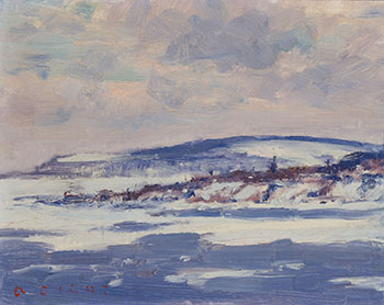 View of Lauzon from Quebec by Robert Wakeham Pilot