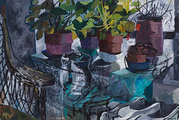 Still Life with Plants by Betty Roodish Goodwin